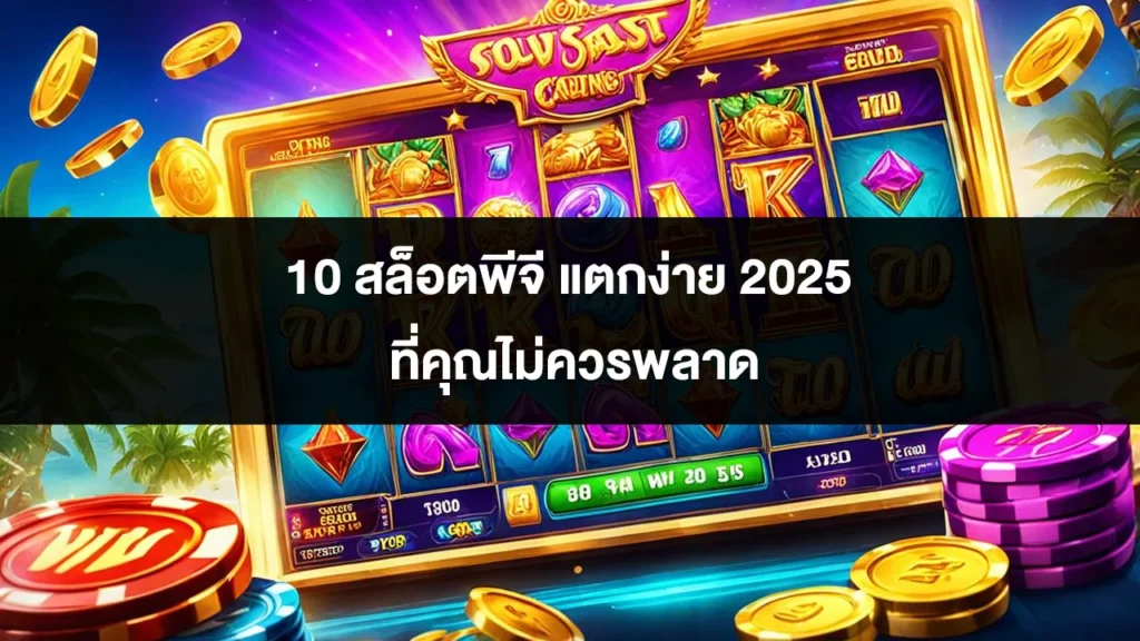10 สล็อตพีจี แตกง่าย 2025 ที่คุณไม่ควรพลาด 1 10 สล็อตพีจี แตกง่าย 2025 ที่คุณไม่ควรพลาด