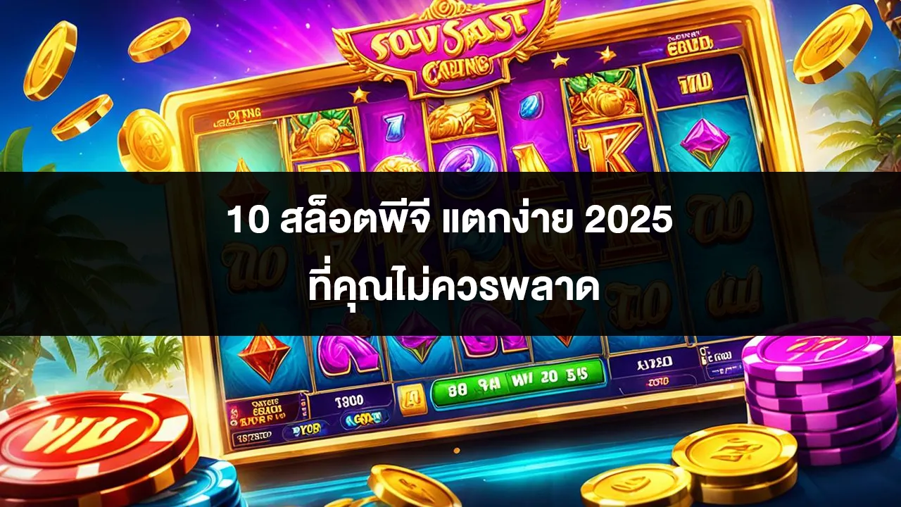 10 สล็อตพีจี แตกง่าย 2025 ที่คุณไม่ควรพลาด